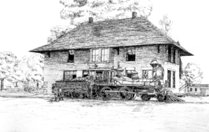 Frisco Station, Bentonville, Arkansas, 1920